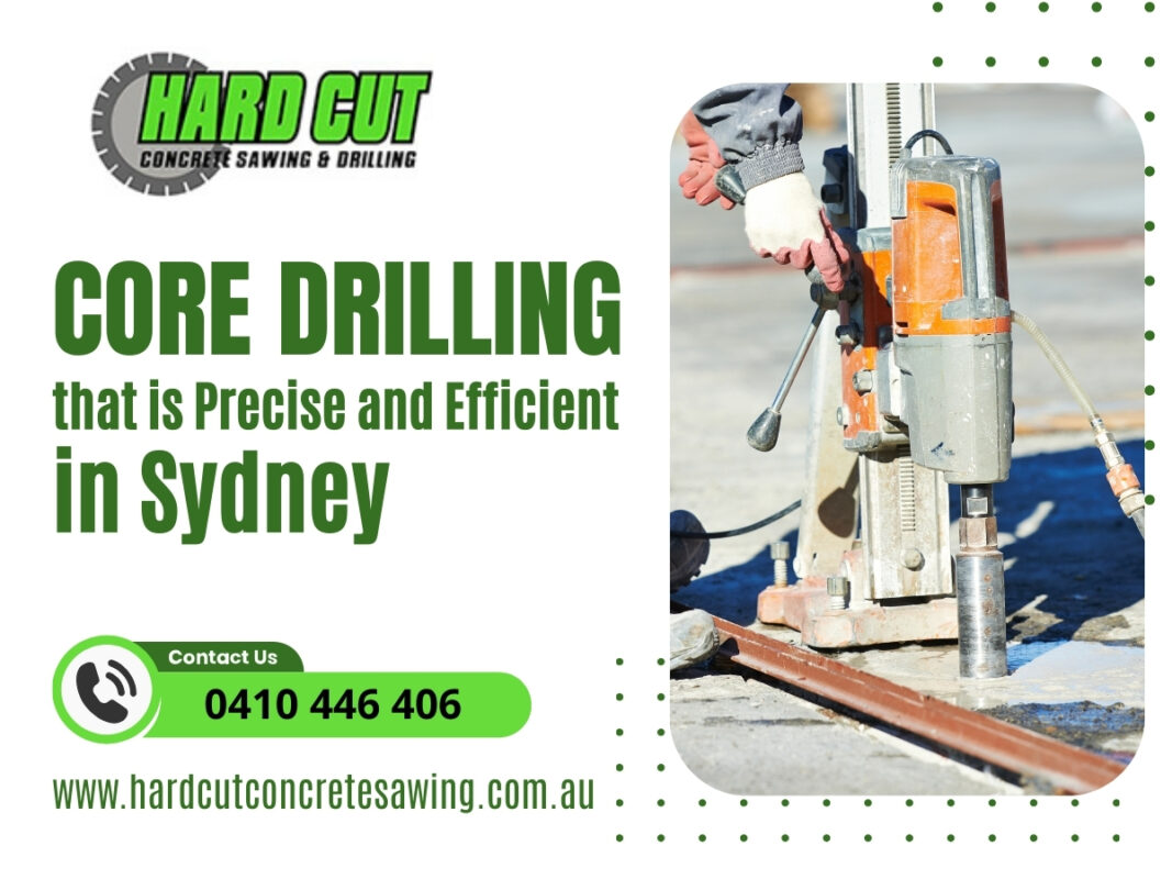 Core Drilling in Sydney – Professional Concrete Cutting & Core drilling Services